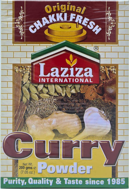 Laziza Curry Powder Masala 커리 파우더 마살라, 200g, 1개