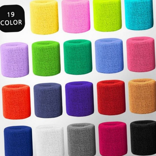 손목 보호대 스포츠 테니스 타월 손목 아대 밴드 헬스 운동, 그린
