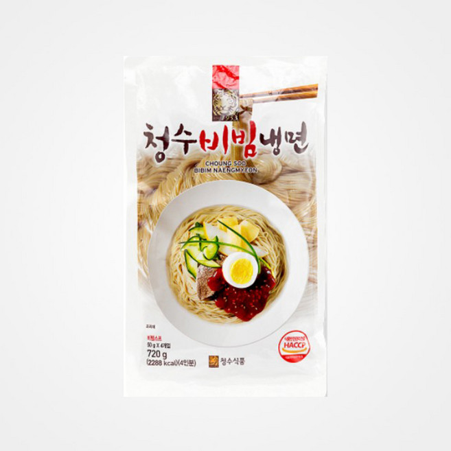 청수식품 청수 비빔냉면, 720g, 1개