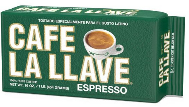 Cafe La Llave 분쇄 가루 커피 카페 라 라베 다크 로스트 그라운드 에스프레소 10온스 벽돌 풍부하고 강렬한 쿠바 블렌드 모카 포트 머신 드립 메이커용 강하고 향기로운
