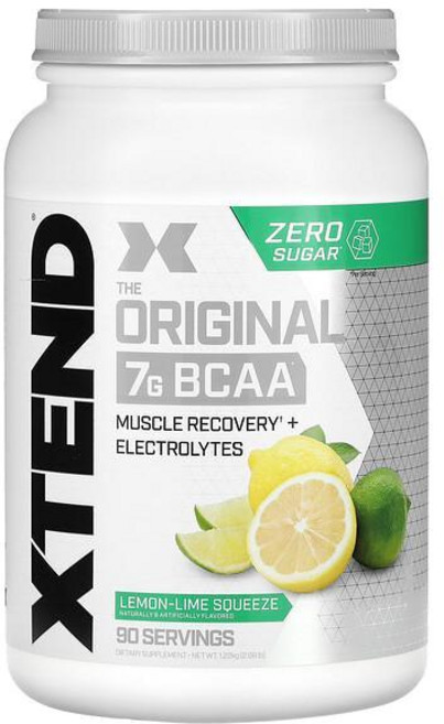 XTEND 7G BCAA Lemon-Lime Squeeze 엑스텐드 7G BCAA 레몬-라임 스퀴즈, 1.22kg, 6개