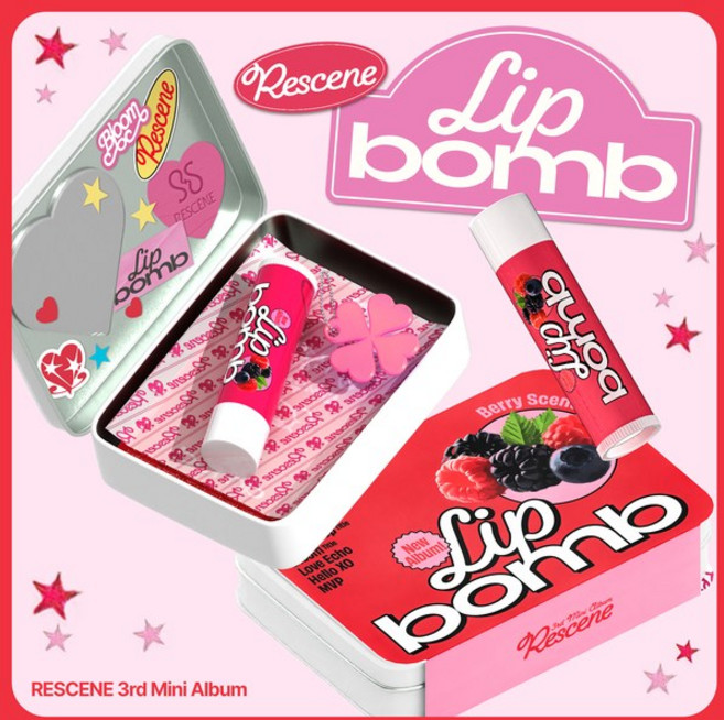 리센느 앨범 립밤 립밤 버전 3집 RESCENE lip bomb ver QR, 내용 참조, 내용 참조