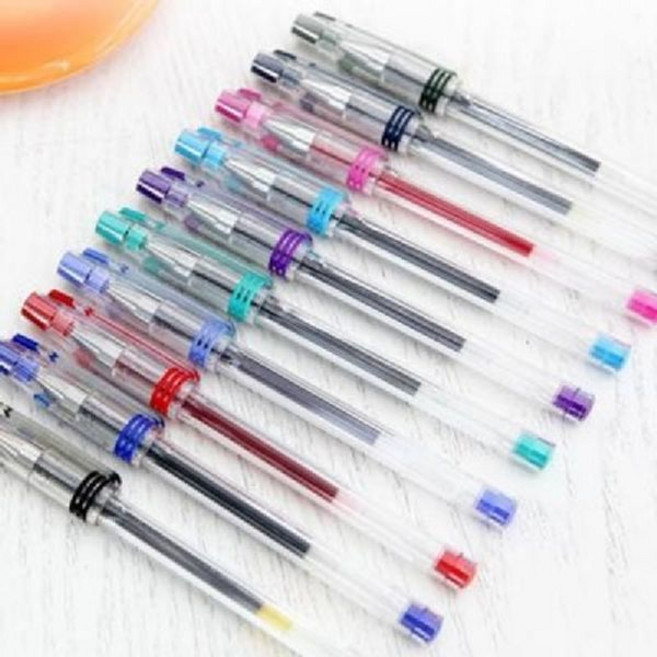 아트박스/제이엘 코퍼레이션 동아 파인테크 캡식 중성펜, 0.3mm／적색(13), 1개