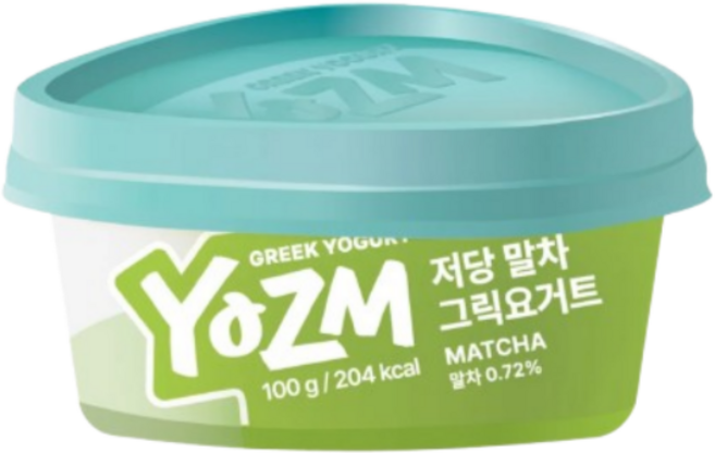 요즘 그릭요거트 저당 말차, 2개, 100g