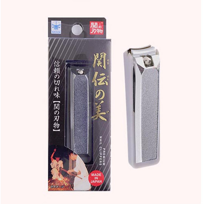 일본 니켄 명품 네일케어 손톱깎이 손톱깍기 발톱깍이 일제 정식 직수입, 1개, 실버(SB-15SL)