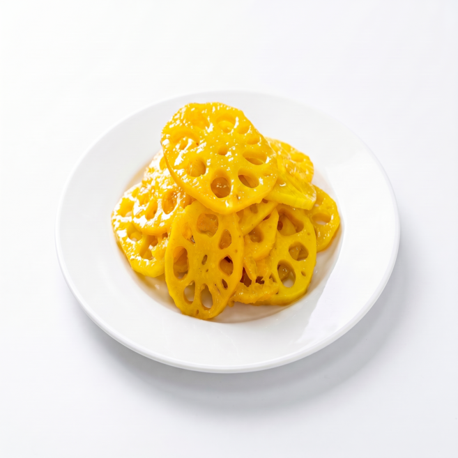 [오수연푸드] 수제반찬 국산 유자연근피클, 300g, 1개