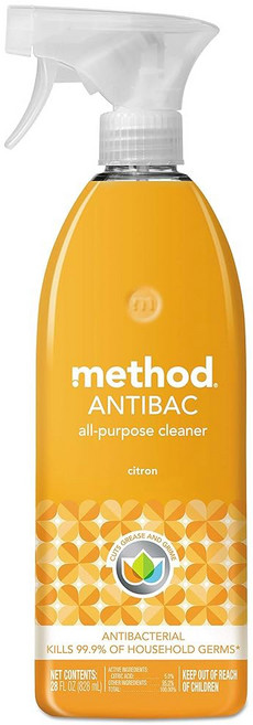 항균 다목적 세정제 스프레이 시트론 가정용 세균 99.9 28 Fl Oz 제거, Citron, 28 Fl Oz (Pack of 1)