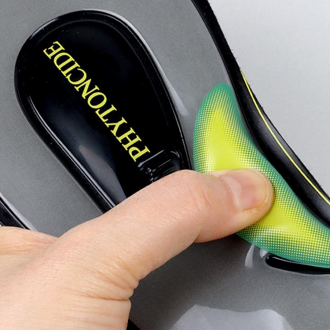 에어아치 파워 공기이동 피톤치드 나노솔 에어깔창 나노솔인솔, 여성용-프리