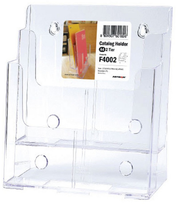 A4 꽂이 2단, 235x147x258mm, 1개