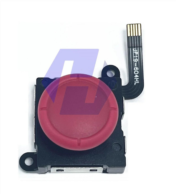 Nintendo Switch/Lite/OLED Joycon 아날로그 엄지 스틱 용 1PC 교체 홀 효과 표류 없음 고감도, 13 red 2pcs