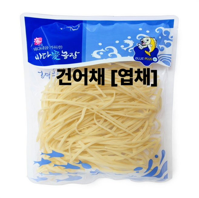 명식품본사 건어채 엽채 [소포장] 생선살로만든 볶음 조림 반찬 식당식자재 도매가, 10개, 200g