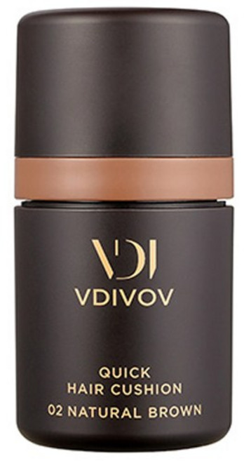비디보브 퀵 헤어 쿠션, 02 내추럴 브라운, 5개