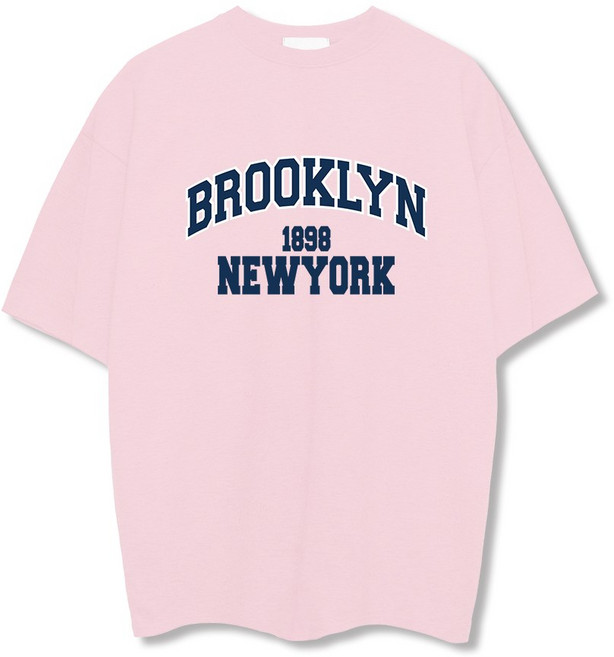 일루소 1898뉴욕 특양면 반팔 티셔츠