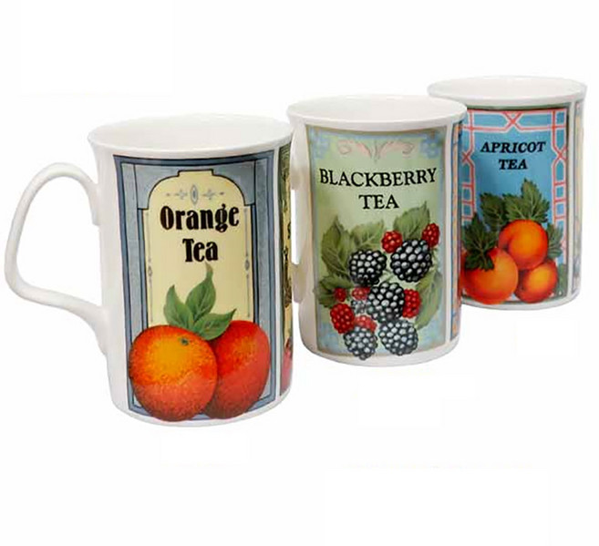 영국 스프링필드 머그컵 도자기 커피 머그잔 색상선택, 오렌지, 1개