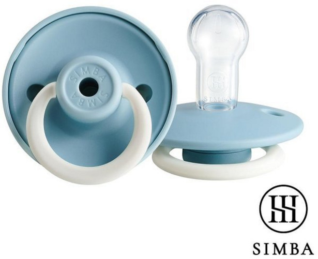 小獅王辛巴 扭扭圓型夜光安撫奶嘴 全齡適用, 1個, 夜光
