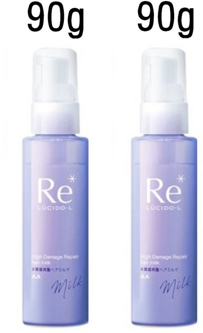 루시도엘 하이데미지 리페어 헤어 밀크 90g, 1개, 180g