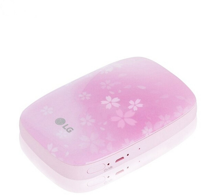 핸드폰사진 인화기 pd269 모바일 포토 프린터 홈 휴대용 무선 미니 포켓 포토 프린터, 분홍색, 분홍색