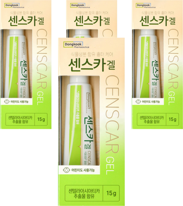 동국제약 센스카겔 15g, 4개