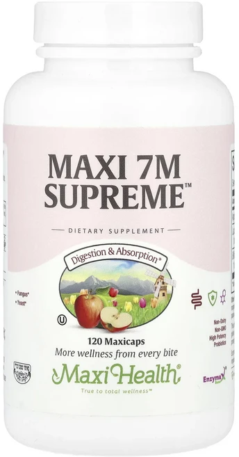 새해 첫좋은선물 Maxi Health Maxi 7M Supreme™ 막시캡슐 120정 제대로 할인합니다, MaxiHealthMaxi7MSupreme막시캡슐120, 1개 - 쿠팡