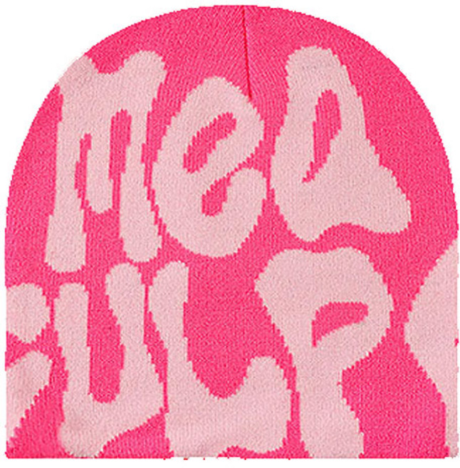 유어더메인 남녀공용 보온 레터링 비니