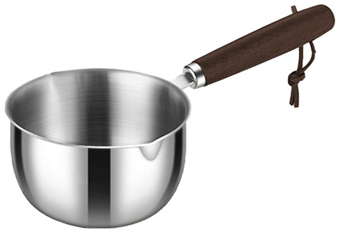 POPOVICH 스테인레스 소형 냄비, 1개, 실버, 10.5cm