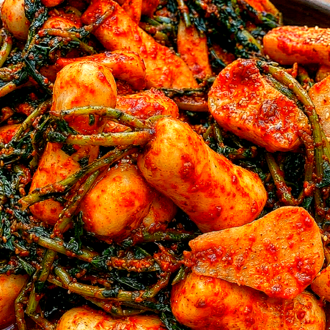 6시내고향 맛집김치 전라도 총각김치 국산, 1박스, 3kg