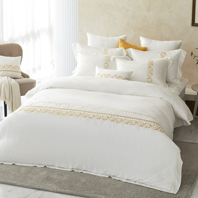 아로마라이프 텐셀 콜라겐 침구세트 싱글 항균 알러지케어 진드기차단