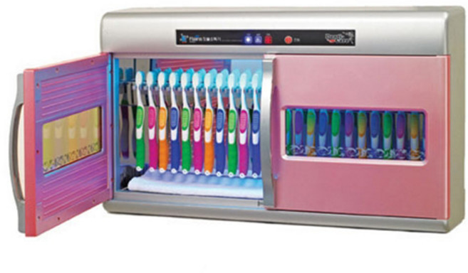 [하인스] 칫솔 살균소독기 HA-DT936 (36인용) - 핑크