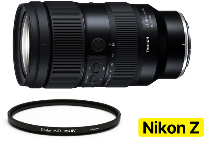 [지금사면 3년보증 + 5만P 증정] 탐론 35-150mm F/2-2.8 Di III VXD A058 니콘 Z마운트 + 겐코 AIR MCUV 82mm