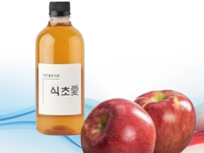 100% 자연발효식초 사과식초 풍부한 향과 깊은 맛, 1개, 500ml