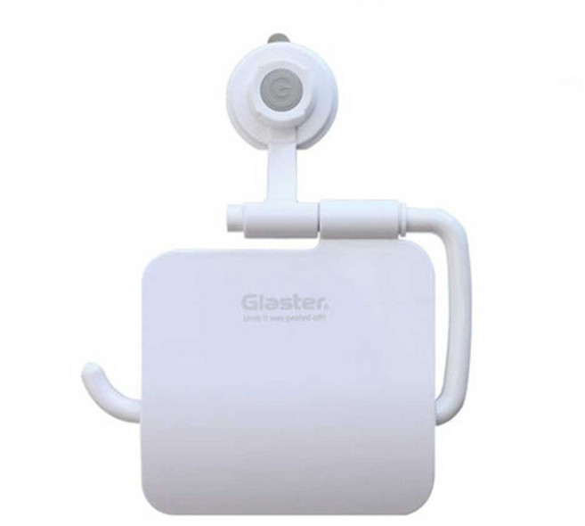 글라스터 휴지걸이 1EA 국내 제작 두루마리 화장지 욕실 화장실 방 거실 주방 가게 생활용품 덮개 접착 강력 지속력 부착패드 유광 무광 타일 시멘트 페인트벽 깔끔 심플, 1개