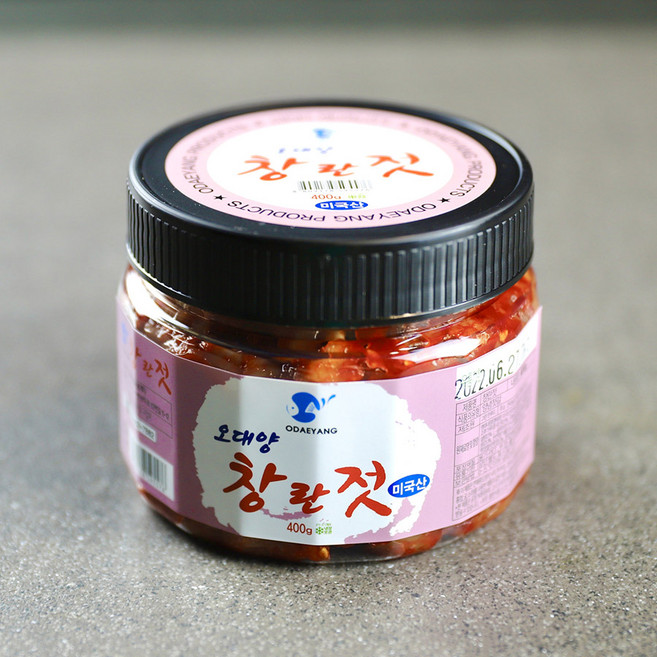 오대양씨푸드 양념 창란 젓갈 창난 400g, 1개