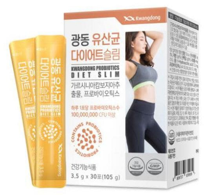 광동 유산균 다이어트 슬림 3.5g 30포 멀티 고함량 영양제, 1개