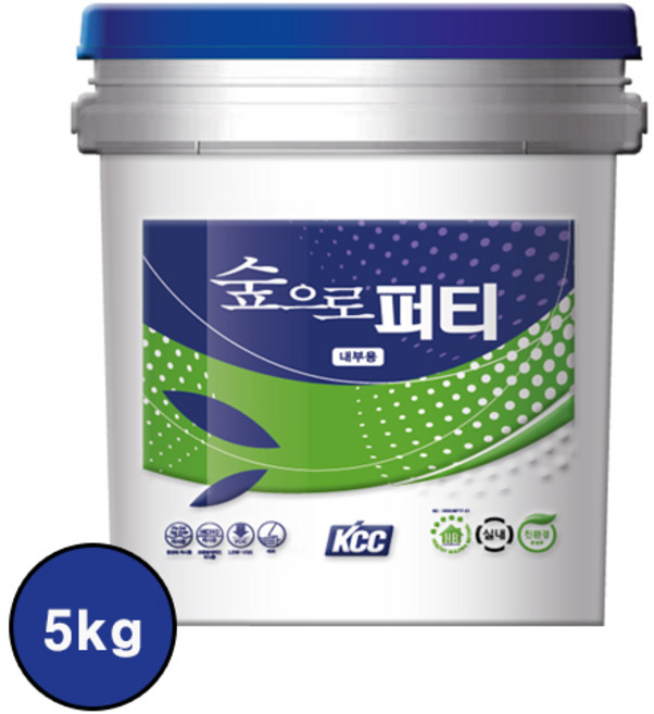kcc 친환경 수성퍼티 숲으로퍼티 내부용 5kg 백색, 1개
