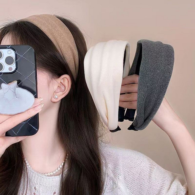 쓸리보 귀안아픈 와이드 6.5cm 헤어밴드 3종 세트