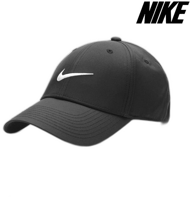 [매장발송] 나이키 레거시 91 남녀공용 야구모자 골프캡 볼캡 테크 캡 BLACK