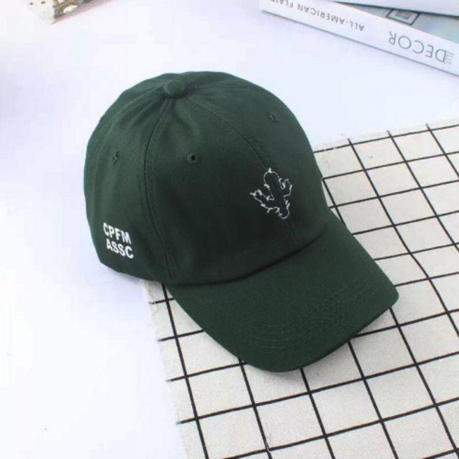 CPFM ASSC 仙人掌刺繡棒球帽 男女通用可調式遮陽帽 時髦鴨舌帽