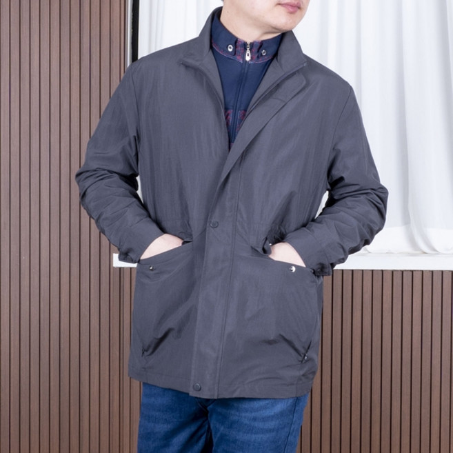 중년남성 고급 라이트핏 야상 자켓 가을 간절기 세련된 신사 캐주얼룩