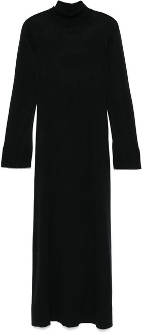 토템 슬릿 소매 니트 드레스