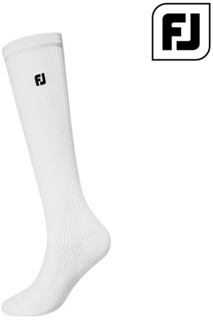 풋조이 FJ 2025 프로드라이 니 삭스 여성용 골프양말 18350 18352, 1개, 화이트