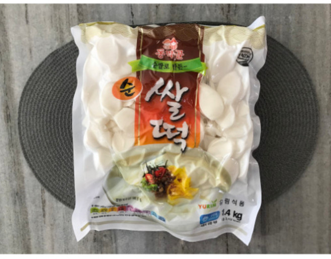 더준푸드시스템 유림식품/ 떡국떡/ 1.4kg/ 순살떡/, 1개, 1.4kg