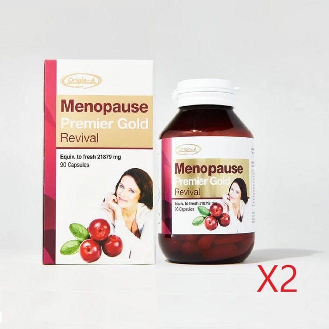 오리진에이 메노포즈 프리미어 골드 90정 -2개, 2개 - 쿠팡