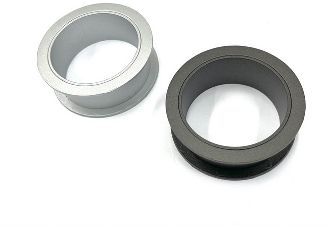 出線孔蓋 54mm 吋8 雙向 線孔蓋 鋅合金 電腦桌出線孔 集線器 電線收納 出線孔 圓形出線孔 美觀蓋 走線蓋, 1個, 黑色