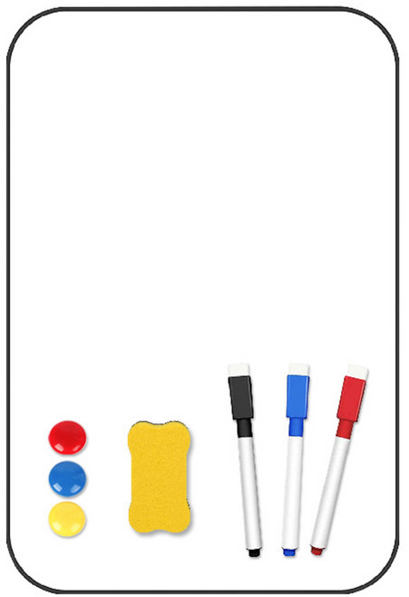 양면 자석 미니 화이트보드 미니칠판, 미니칠판_블랙, 미니칠판블랙