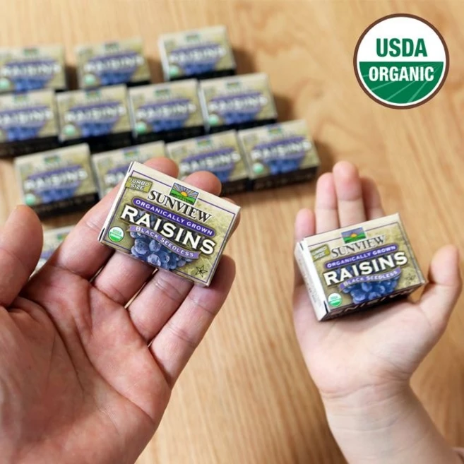 아이 간식으로 좋은 유기농 건포도 198g, 유기농 키즈팩 건포도 198g, 1개 - 쿠팡