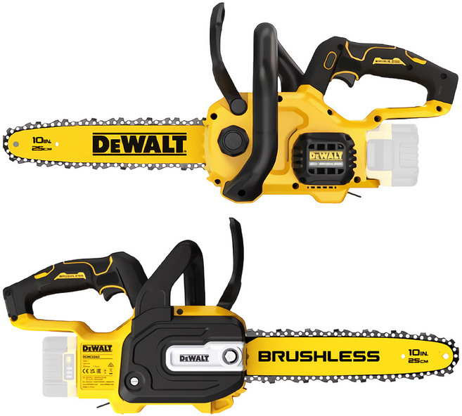 DEWALT 디월트정품 DCMCS565N 20V MAX 브러쉬리스 25cm 충전 체인톱 베어툴, 1개