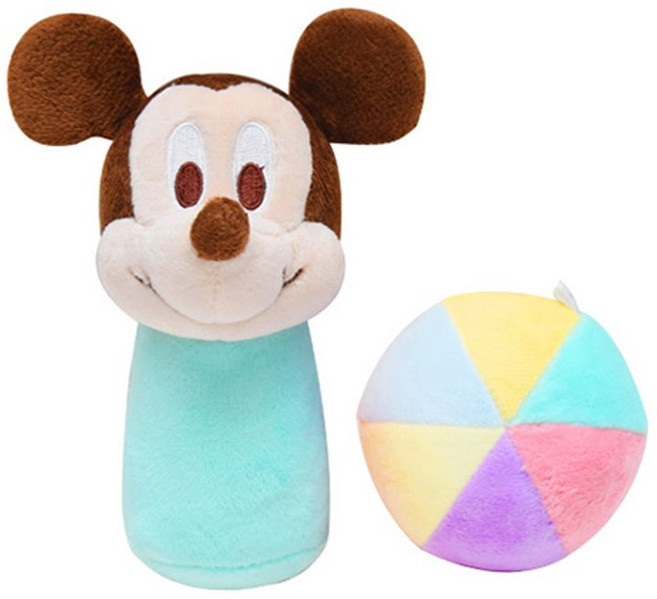 마이찰리_MyChale마켓_(50 SALE) 디즈니베이비 미키딸랑이 인형볼 2종세트 신생아선물 신생아딸랑이 딸랑이 신생아장난감 미키딸랑이_마이찰리_MyChale, 옵션없는_단일상품, 1개