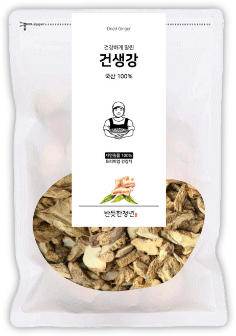 반듯한청년 건강하게 말린 국산100% 건생강, 1kg, 1개, 1개입