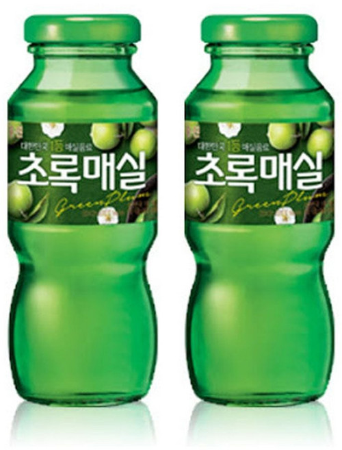 (초록매실) 웅진 초록매실 180mL 24병 /자연은쥬스/웅진음료수/과일쥬스/과즙쥬스/선물용쥬스, 24개