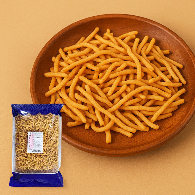 옛날 라면과자 라면땅 대용량 사무실 탕비실 병원 간식, 900g, 1개